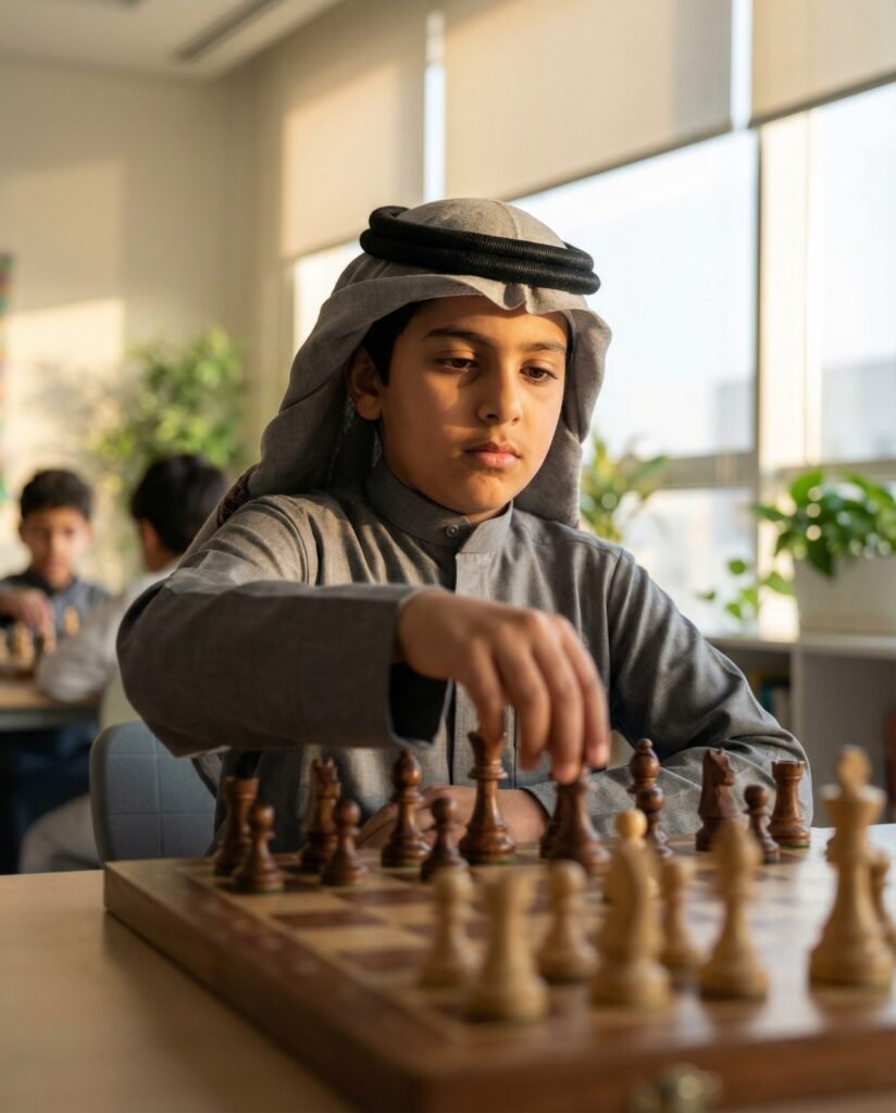 كورس شطرنج للأطفال